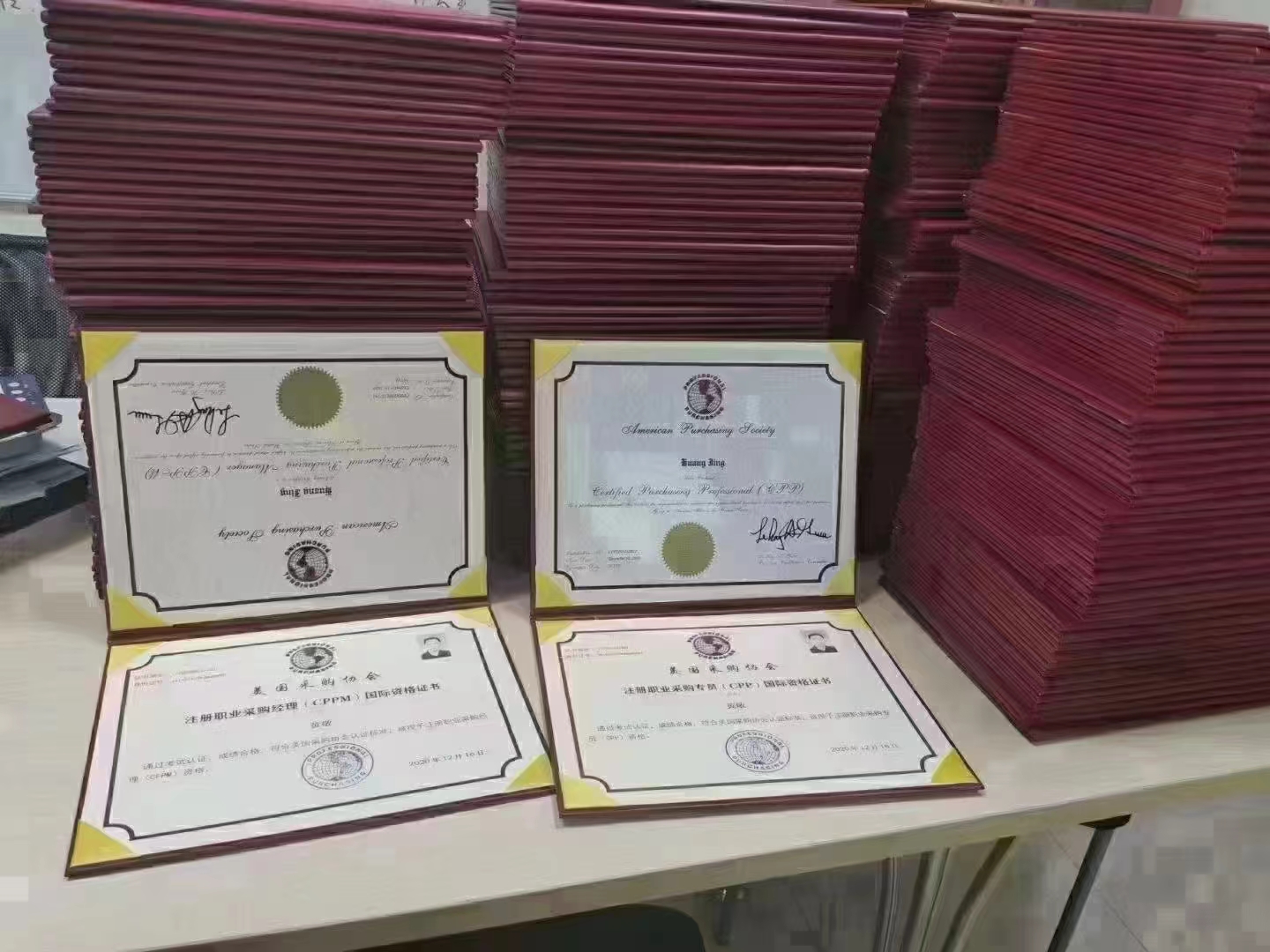 CPPM 学员集中面授考试现场